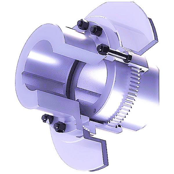 Gear Coupling With Brake Disc