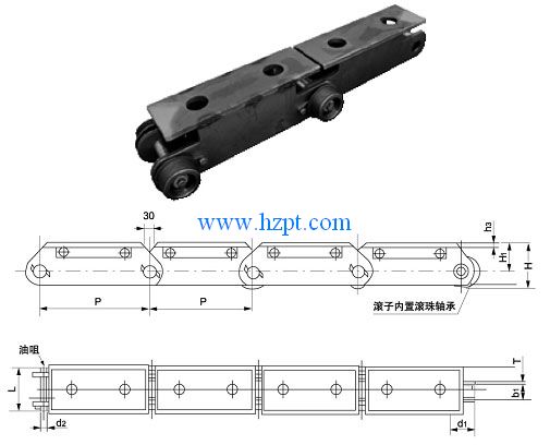 Chain,Chains,Loading Chain oifr Automobile Industry WH60300,WH90400,WH130400,WH160500,3754378,WH315,WH250